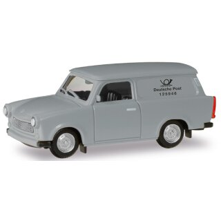*Herpa 942782 Trabant 601 Universal, Post, grau  Maßstab: 1:87