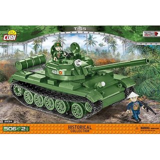 COBI 2234 515 PCS VIETNAM WAR /2234/ MEDIUM TANK T-55 (MBT)