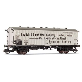Arnold  HN9722 2-achs. Ferryboot Kühlwagen Gfhks Saarbrücken, English & Dutch Meat Company, DRG, Ep.II  Spur TT