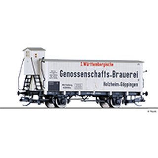Tillig 17923 Kühlwagen, KWStE, Würtemb. Genossenschafts-Brauerei, Ep.I