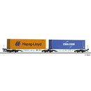 Tillig 18063 Containertragwagen Sggmrss 578.0, ÖBB,...