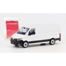 Herpa 013857 MiKi MAN TGE Flachdach, weiß...