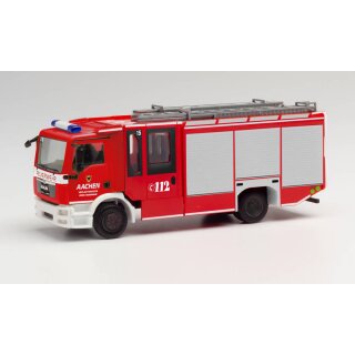 Herpa 095730 MAN TGS Ziegler Z-Cab, FW Aachen/Verlautenheide  Maßstab 1:87