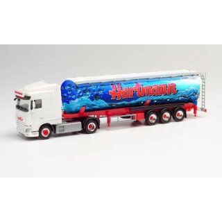 Herpa 312820 DAF XF E6 SC Silo-Sattelzug, Hartmann  Maßstab 1:87