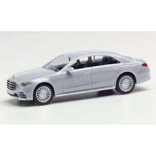Herpa 430869 Mercedes Benz S-Klasse, iridiumsilber metallic  Maßstab 1:87