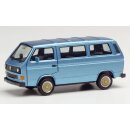 Herpa 430876 VW T3 Bus mit BBS Felgen, blau metallic...