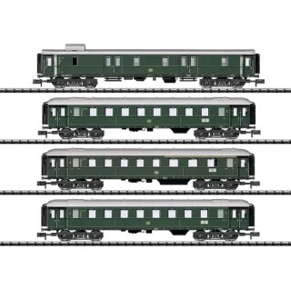 Trix T15015 Personenwagen Set Eilzugwagen DB Ep.III 4-teilig  Spur N