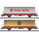 Trix T24139 Containerwagen-Set Lgs 580, DB AG, Ep.VI...