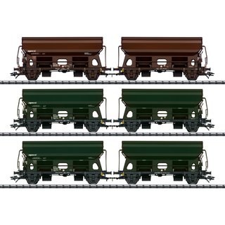 Trix T24169 Schwenkdachwagen-Set, CD, Ep.VI  Spur H0
