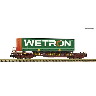 Fleischmann 825057 Taschenwagen T3, AAE, Ep. VI, Wetron  Spur N