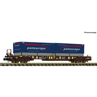 Fleischmann 825058 Taschenwagen T3 mit 2 Wechselpritschen, AAE, Ep.VI  Spur N