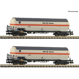 Fleischmann 849101 2er Set Druckgaskesselwagen, NS, Ep. IV  Spur N