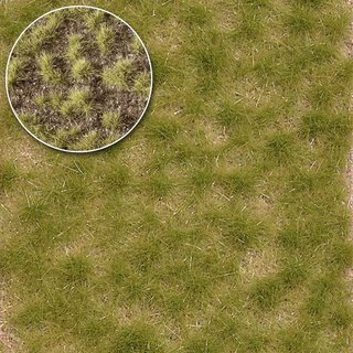 Busch 3533 Grasbüschel zweifarbig kurz 4mm, Spätsommer  Spur H0, TT, N