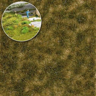 Busch 3538 Grasbüschel zweifarbig lang 6mm, Spätsommer  Spur H0, TT, N