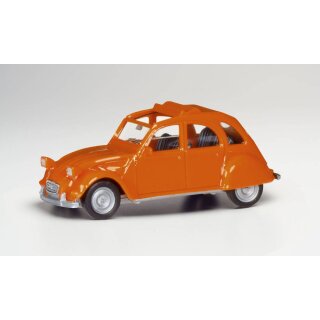 Herpa 020824-006 Citroen 2 CV, rotorange  Maßstab 1:87
