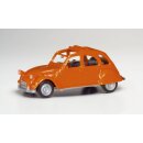 Herpa 020824-006 Citroen 2 CV, rotorange  Maßstab 1:87