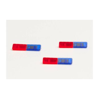 Herpa 054164 Nautech Spectra LED Warnlichtbalken, 6 Stück  Maßstab 1:87