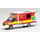 Herpa 095921 MB Sprinter`18 Fahrtec RTW, Feuerwehr...