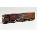 *Herpa 313056 Scania CS 20 HD Kühlkoffer-Sattelzug,...