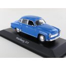 Maxichamps MAX15900 Wartburg 311 Limousine 1958, blau...