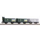 Piko 58398 Spur H0  3er Set Bierwagen, DB, Ep. III...
