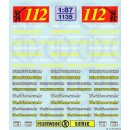TL Decals 1135  Werkfeuerwehr Schriftzüge...