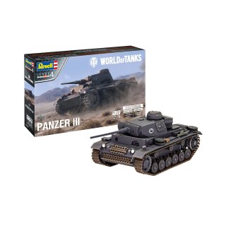 Revell 03501 PzKpfw III Ausf. L, World of Tanks Maßstab 1:72