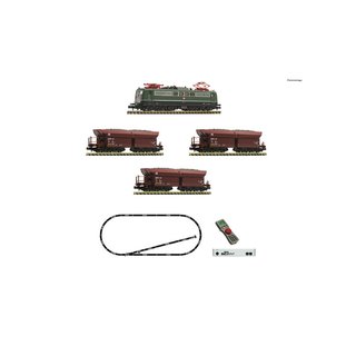 Fleischmann 931896 z21 start Digitalset: Elektrolokomotive BR 151 mit Güterzug, DB, Ep.IV  Spur N