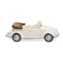Wiking 079405 VW Käfer 1200 Cabrio, perlweiß...