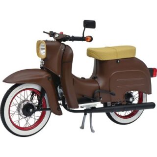 Schuco 450663600 Simson Schwalbe KR51/1 CUSTOM II, braun  Maßstab 1:10