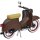 Schuco 450663600 Simson Schwalbe KR51/1 CUSTOM II, braun  Maßstab 1:10
