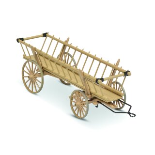 Schuco 450784100 Leiterwagen, braun  Maßstab 1:32