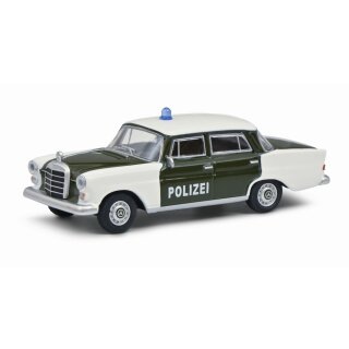 Schuco 452027800 MB 200 Heckflosse POLIZEI, 1961  Maßstab 1:64