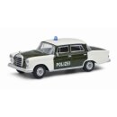 Schuco 452027800 MB 200 Heckflosse POLIZEI, 1961...