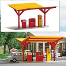 Busch 1917 Tankstelle, Minol  H0 Spur