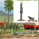 Busch 7958 A-Set: Verfolgt, Wildschweinrudel  H0 Spur
