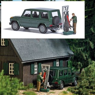 Busch 7959 A-Set: Jagdende H0 Spur