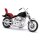 *Busch 40151 US Motorrad, schwarz  Maßstab 1:87