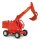 *Busch 42894 Weimar Mobilbagger T174-2 mit Tieflöffel, rot, 1974  Maßstab 1:87