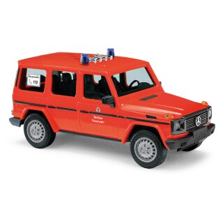 Busch 51436 MB G-Klasse 1990, Feuerwehr Berlin  Maßstab 1:87