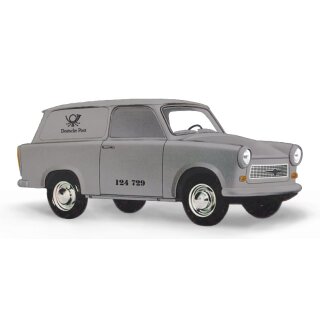 *Busch 53210 Trabant P601 Universal Kombi, Deutsche Post. grau, 1968  Maßstab 1:87