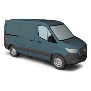 Busch 53401 MB Sprinter´18 Kurz Kasten, grau  Maßstab 1:87