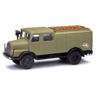 Busch 95618 IFA S4000 TLF, Flughafen, Grün, 1965  Maßstab 1:87