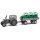 Busch 210006430 Pionier RS 01+ Anhänger T4 u. Fahrerhäusern, grau, 1949  Maßstab 1:87