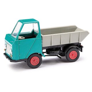 Busch 211004403 Multicar M22 3-Seitenkipper, grün  Maßstab 1:160