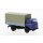 *Brekina 48037 Mercedes LP 328 PP, blau, schwarz  Maßstab: 1:87
