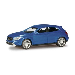 *Herpa 038317-003 MB GLA Klasse,  denimblau metallic  Maßstab 1:87