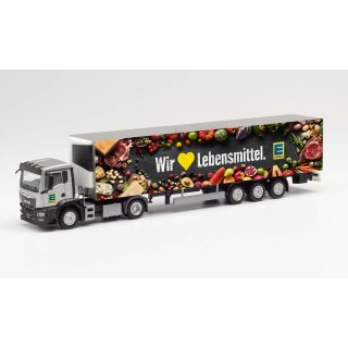 Herpa 313254 MAN TGS NN Kühlkoffer-Sattelzug, Edeka  Maßstab 1:87