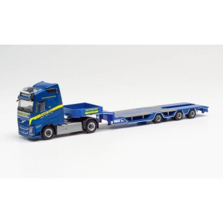 Herpa 313278 Volvo FH Gl Goldhofer Allrounder-Sattelzug, Heermann/Gescher Maßstab 1:87