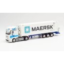 Herpa 313384 MB A`11 GiSp Seitenlader-Sattelzug, Hammar...